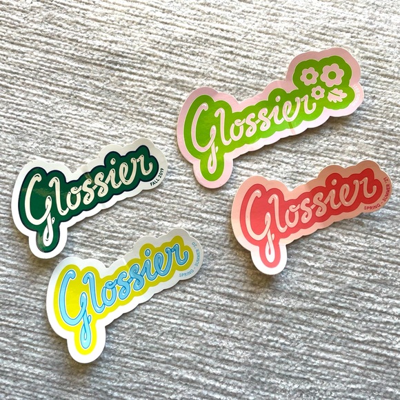 Glossier sticker bundle - Picture 2 of 2